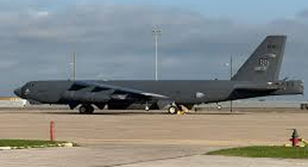 B-52 Stratofortress on the flight line
